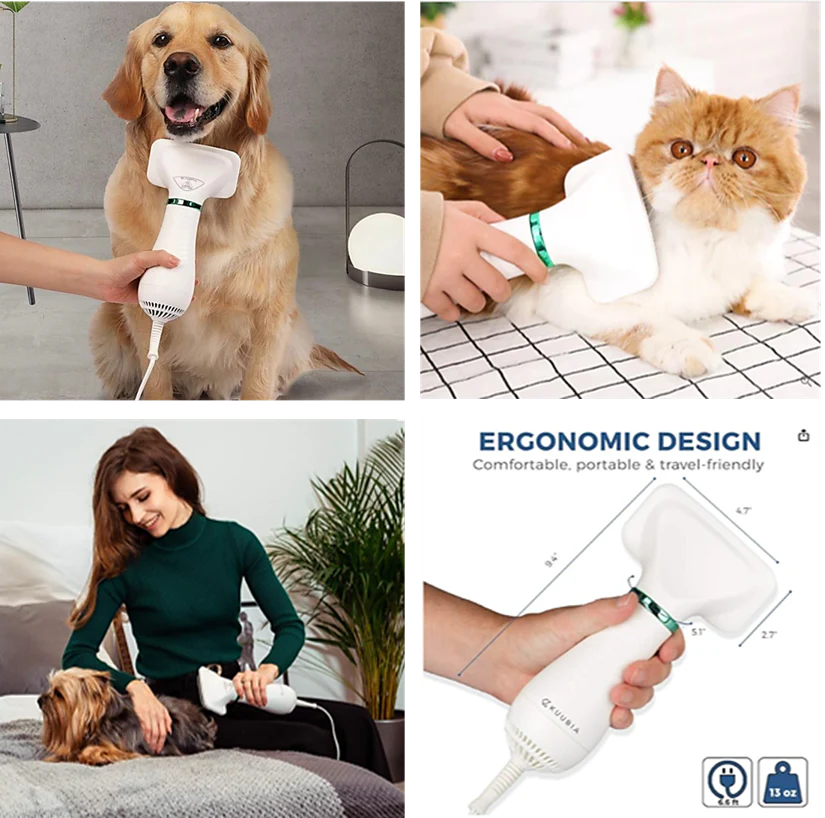 Pet Hair Dryer Brush™